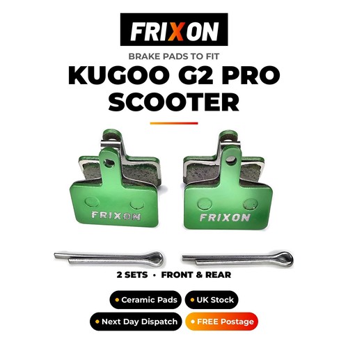 Sets brake pads fit kugoo - 2,
